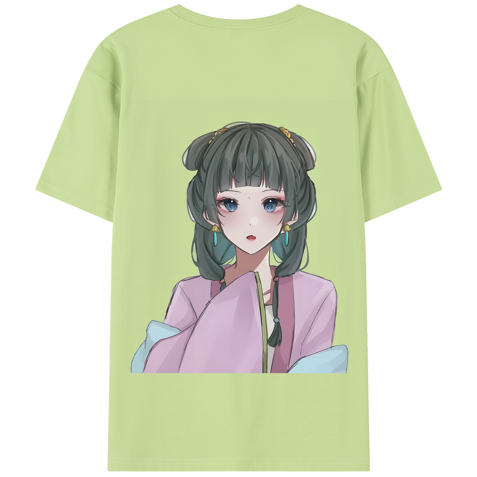 （画像用） 薬屋のひとりごと The Apothecary Diaries 綿100％半袖Tシャツ（背面プリント）